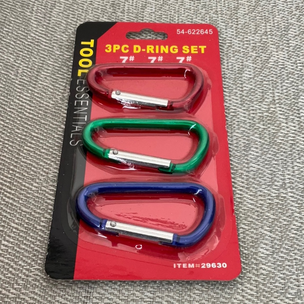 ♥️♥️♥️Momentum Brand 3PC D-Ring Set